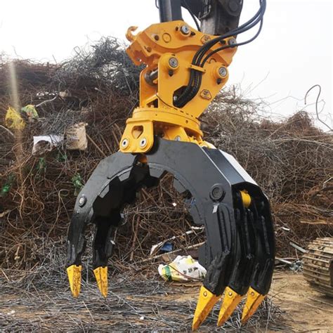 rock grapple for mini excavator|rotating grapple for mini excavator.